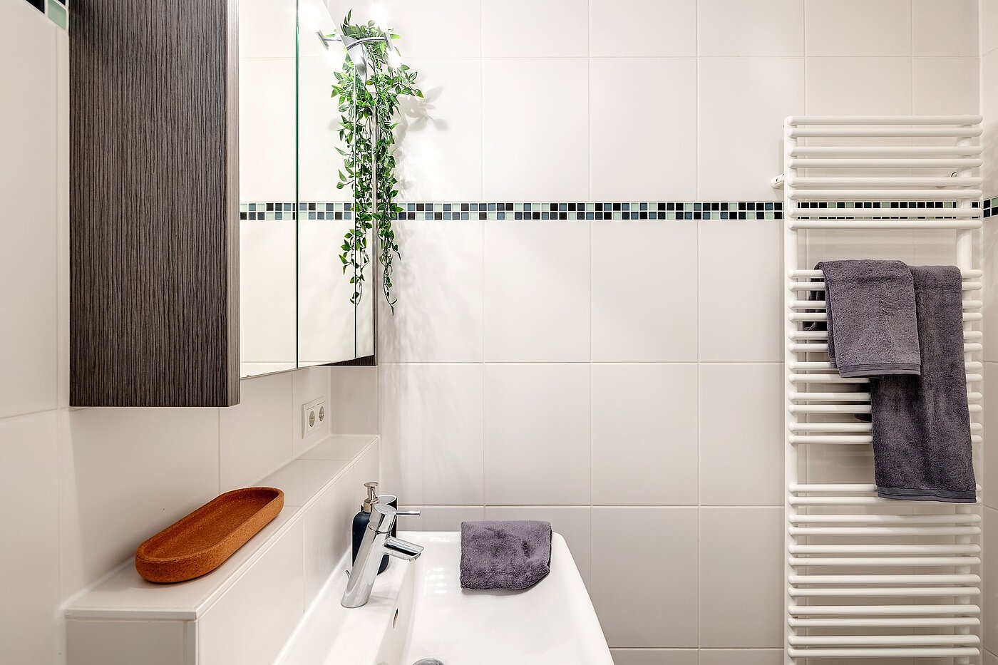 Platt med 1 Rum | München-Pasing | 2108ML2 | mit Handtuchhalter