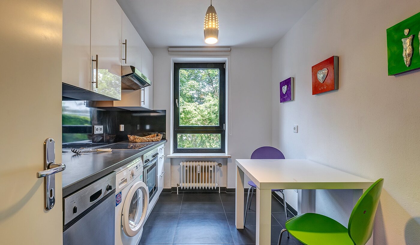 Επίπεδη με 2 Δωμάτια | München-Sendling | 2106ML2 | Voll eingerichtete Küche...