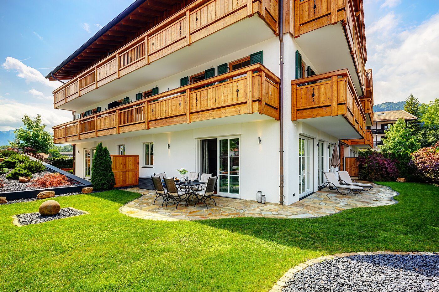 Zemin kat daire ile 3 Odalar | Bad Wiessee | 70053 | Garten
