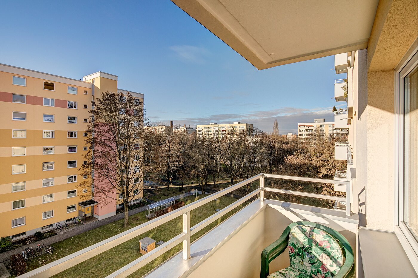 Apartment z 1 Pokój | München-Feldmoching | 70484 | Balkon