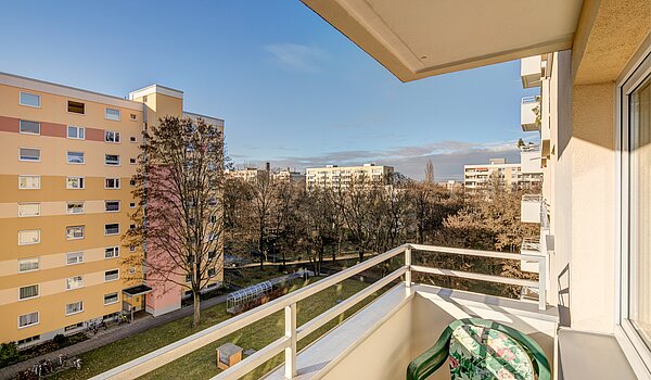 Apartment com 1 Quartos | München-Feldmoching | 70484 | Balkon