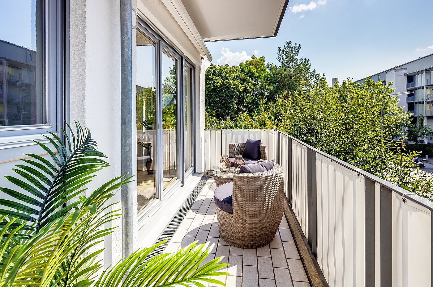 Плосък с 2 Стаи | München-Thalkirchen | 2107ML2 | Großer West-Balkon...