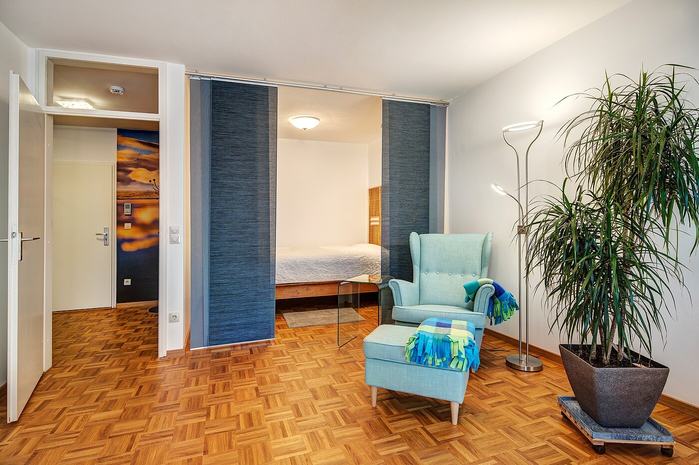 Plat met 1.5 Kamers | München-Sendling-Westpark | 2207ML4 | Abgetrennter Schlafbereich mit...