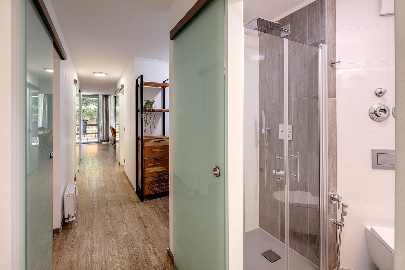 Apartamento maisonette com 3 Zimmern | München-Milbertshofen | 702341 | Blick auf die Terrasse