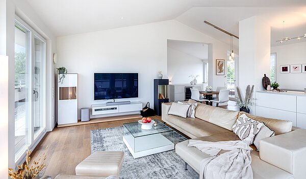 Penthouse a  címen 3.5 Szobák | München-Oberföhring | 70237 | ...Wohnzimmer...