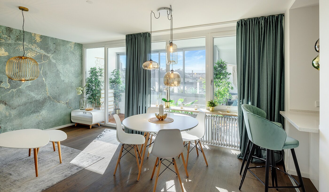 Плосък с 3 Стаи | München-Sendling | 70167 | ...im offenen Wohnraum