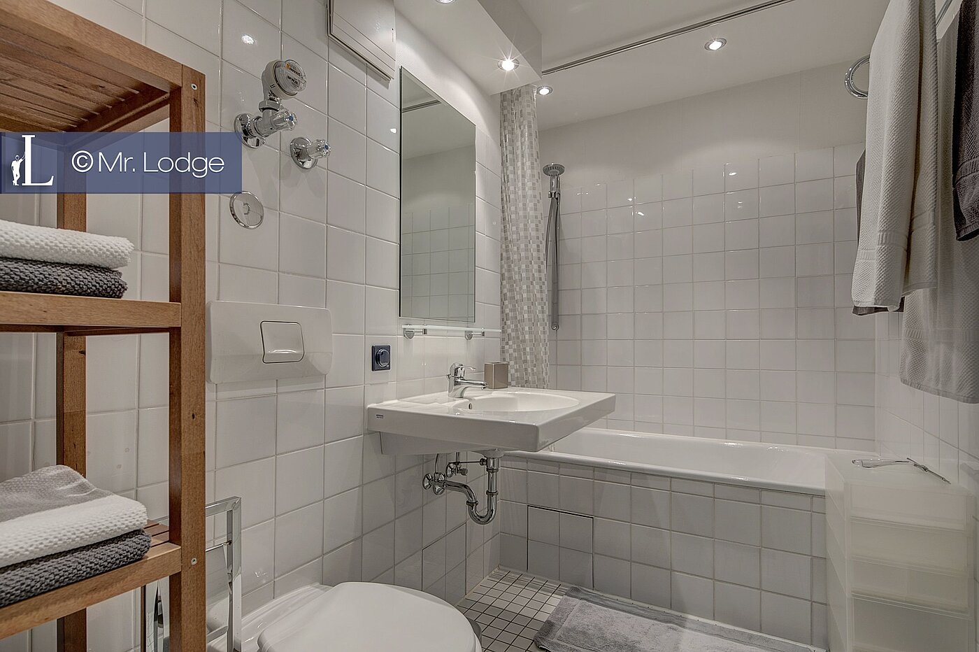 Płaski z 2 Pokoje | München-Lehel | 1605ML6 | Modernes Bad