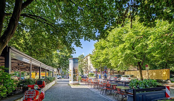 Apartment a  címen 1 Szoba | München-Schwabing | 70198 | ...im Sommer