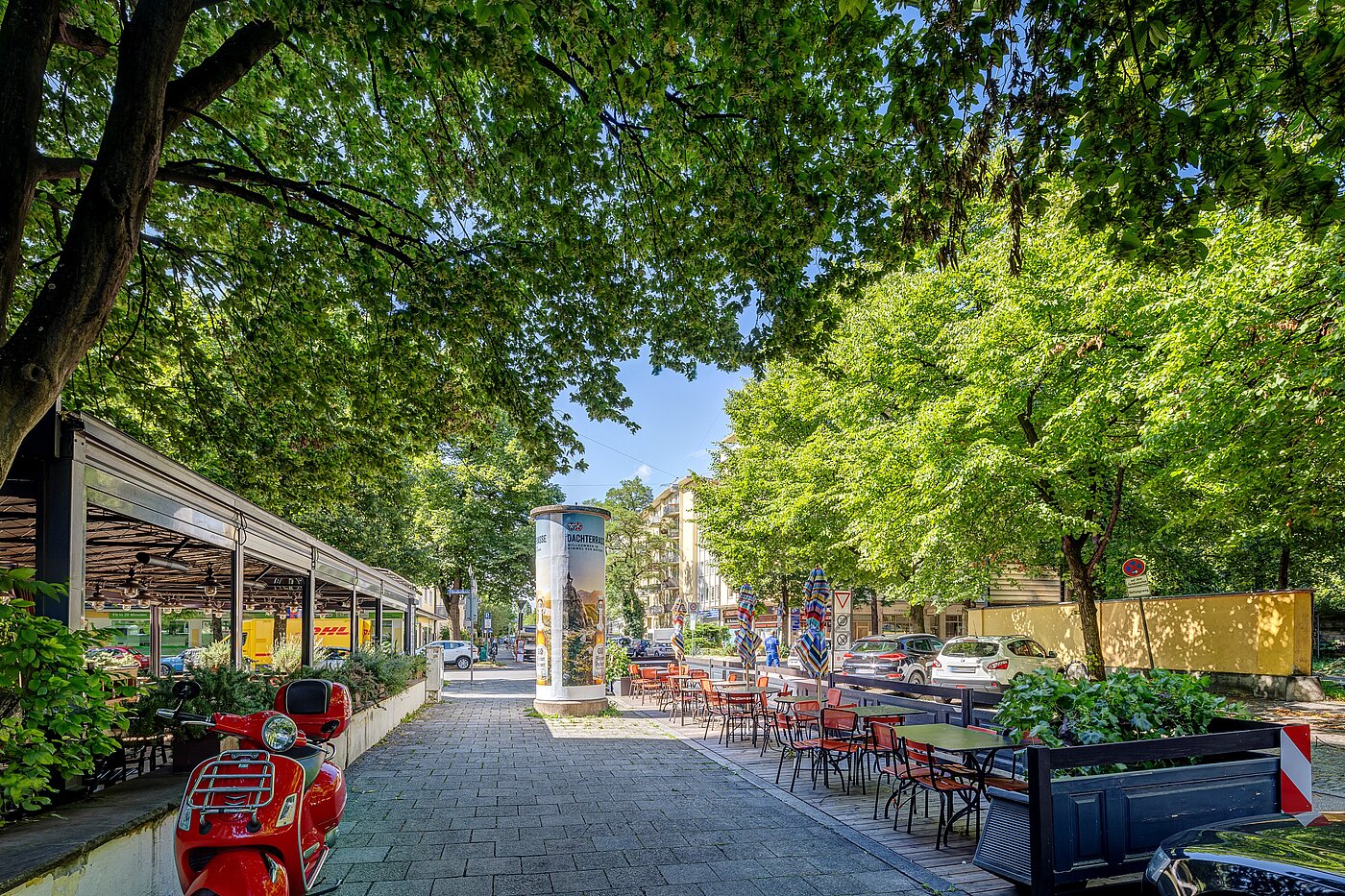 Apartment cu 1 Camera | München-Schwabing | 70198 | ...im Sommer