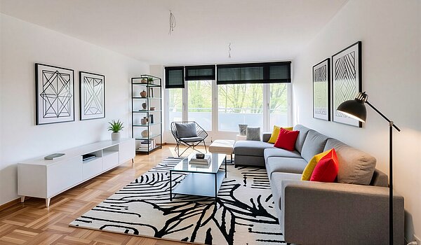 Επίπεδη με 3.5 Δωμάτια | München-Bogenhausen | 703051 | Zugang zum... - (KI generiert)