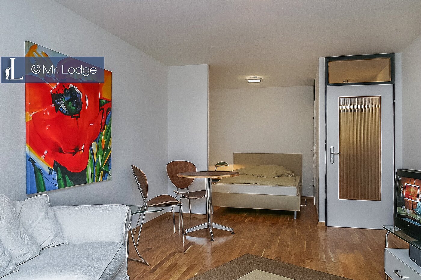 apartamento em prédio com 1.5 Zimmern | München-Isarvorstadt | 1707ML1 | Schlafbereich