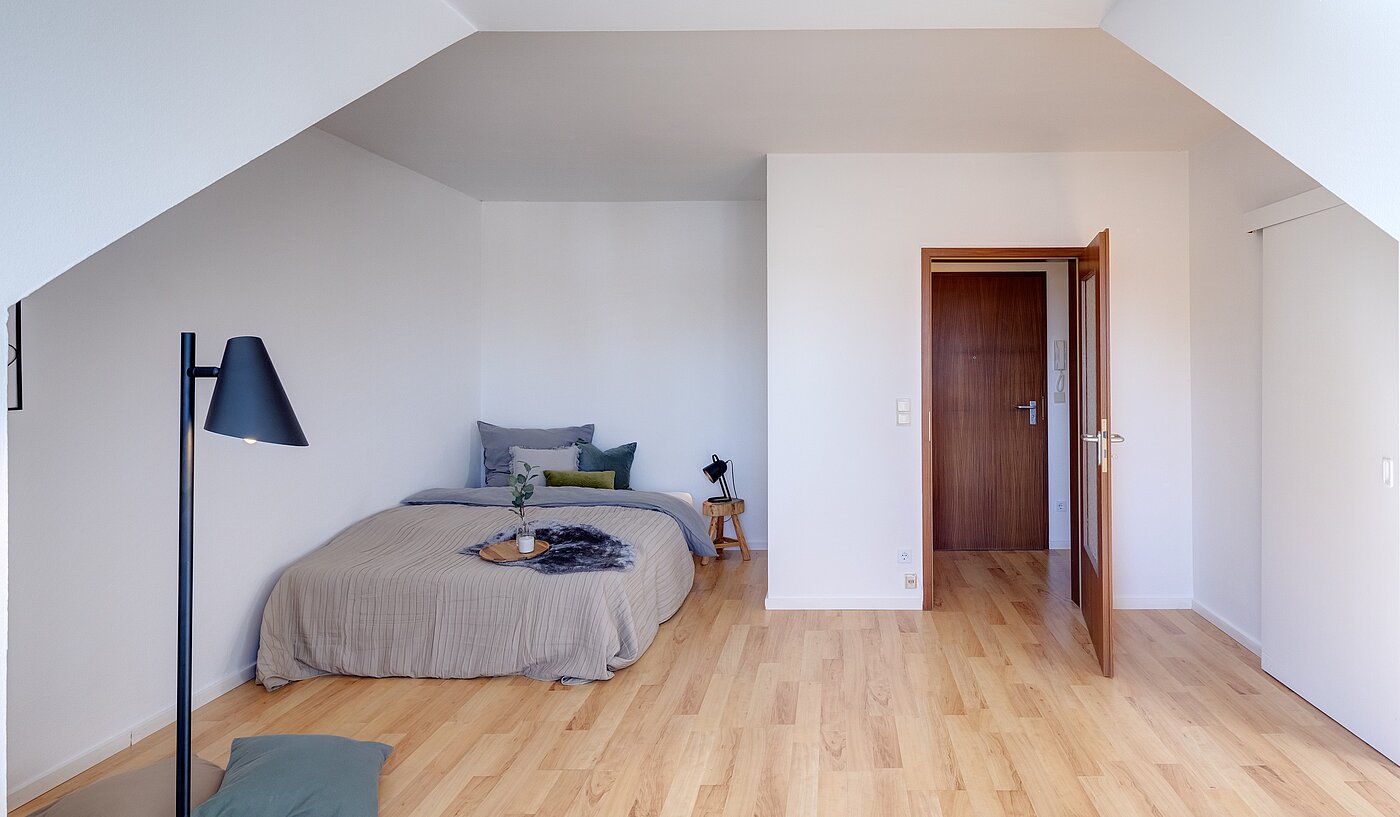 Плосък с 1 Стая | Starnberg | 2202ML2 | Blick zur Schlafnische