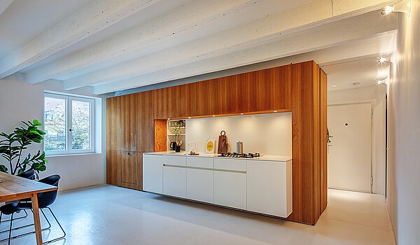 Lapos a  címen 2.5 Szobák | München-Au | 703111 | Wohn- und Essbereich