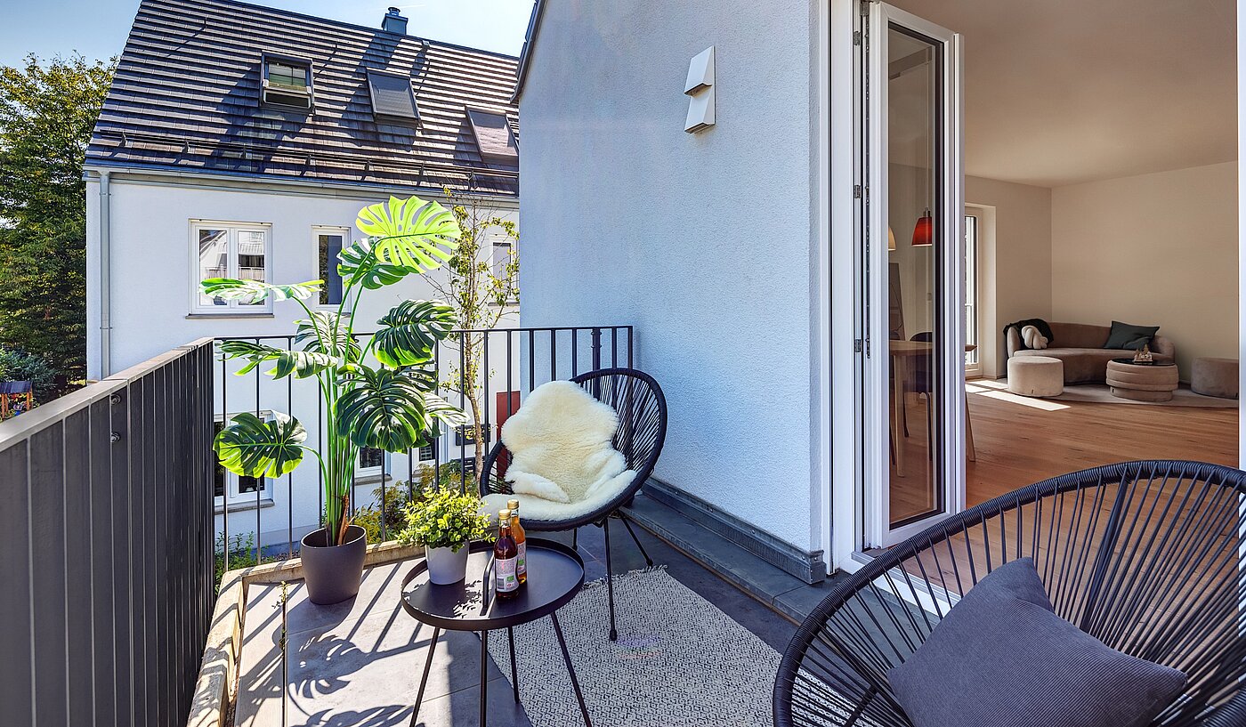 메조넷 플랫 와 함께 4 객실 | München-Obermenzing | 701553 | Balkon...