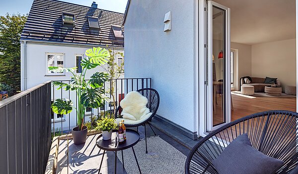 Дворівнева квартира з 4 Кімнати | München-Obermenzing | 701553 | Balkon...