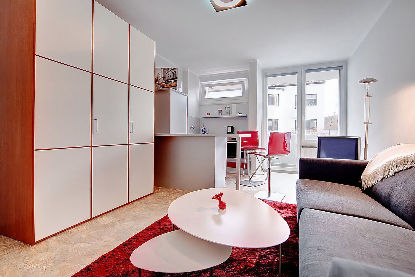 Apartment з 1 Кімната | München-Milbertshofen | 70286 | Blick auf die Küche