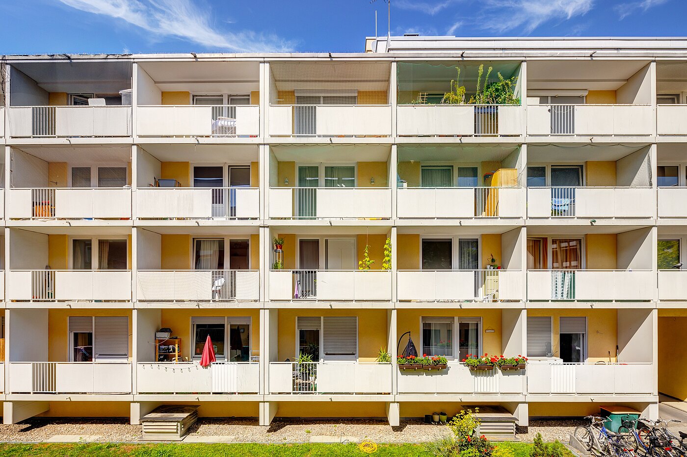 Plat cu 1 Camera | München-Berg am Laim | 70064 | Ansicht vom Innenhof