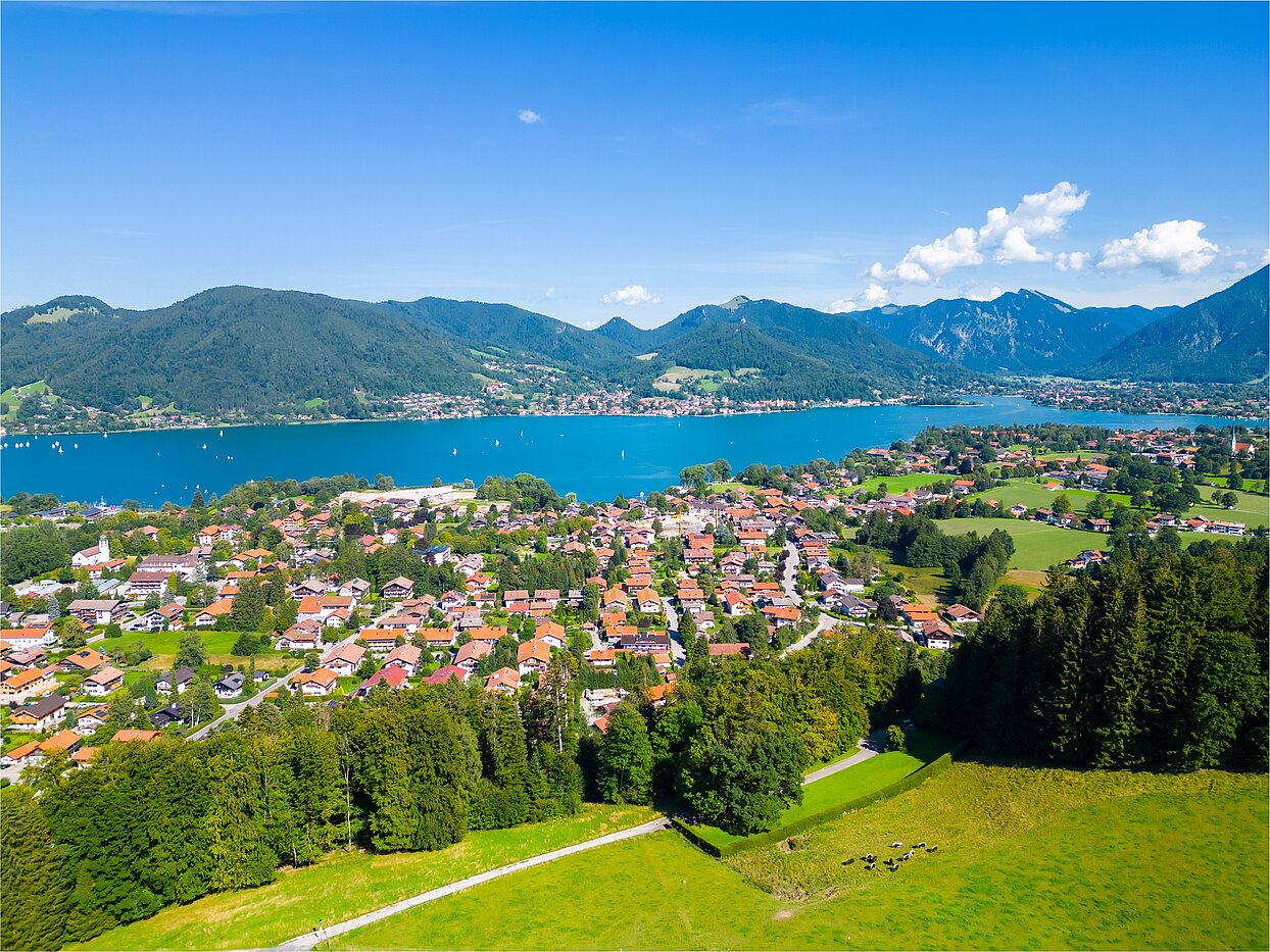 Zemin kat daire ile 3 Odalar | Bad Wiessee | 70053 | Blick auf Bad Wiessee
