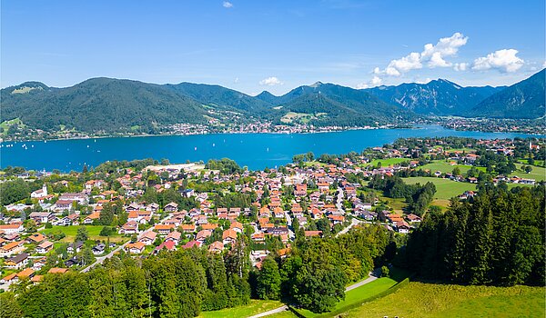 Zemin kat daire ile 3 Odalar | Bad Wiessee | 70053 | Blick auf Bad Wiessee