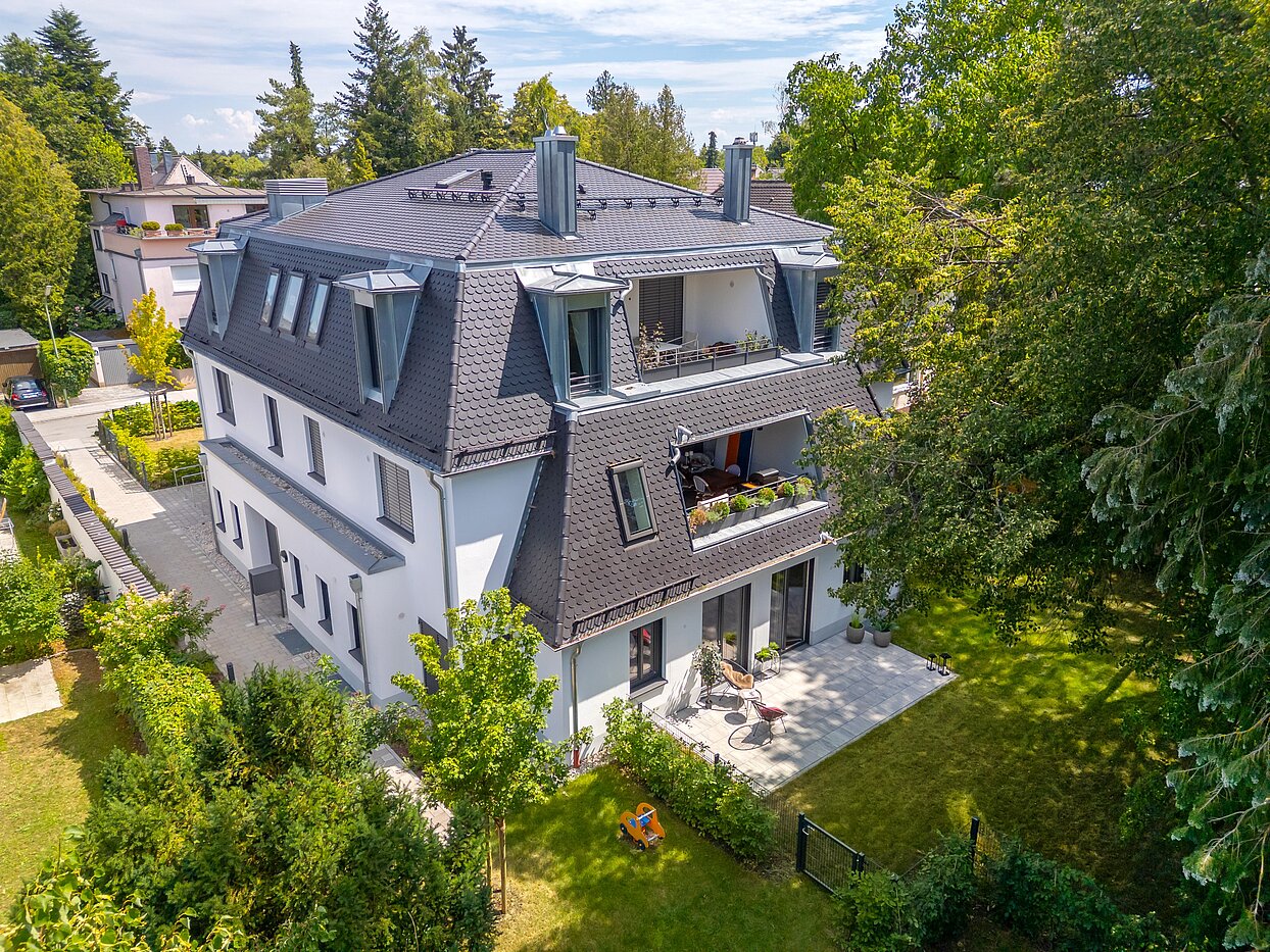 Terrassenwohnung с 3 Стаи | München-Harlaching | 70371 | Repräsentative Architektur