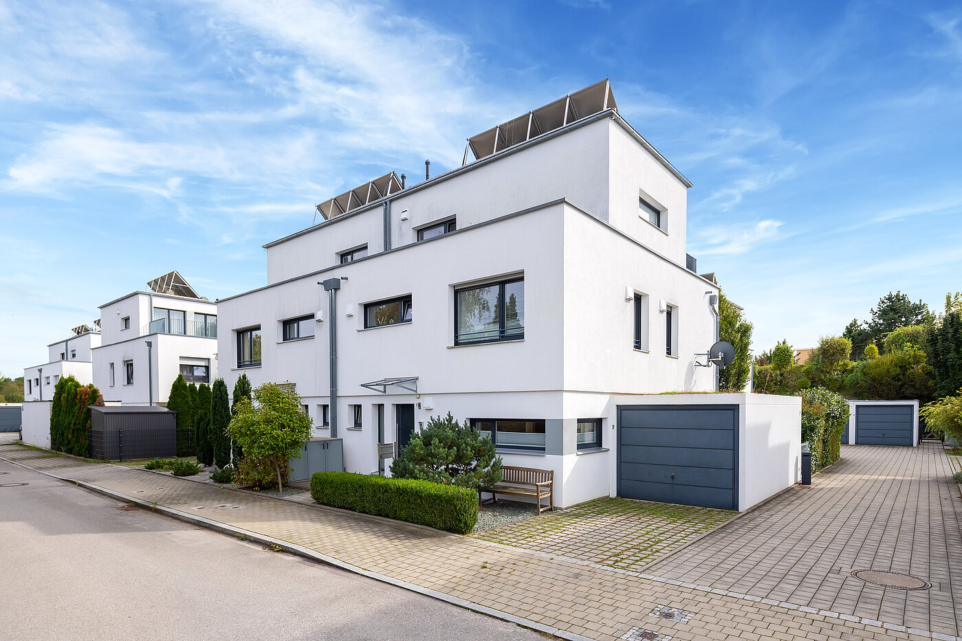 Dom w zabudowie bliźniaczej z 5 Pokoje | München-Aubing | 70162