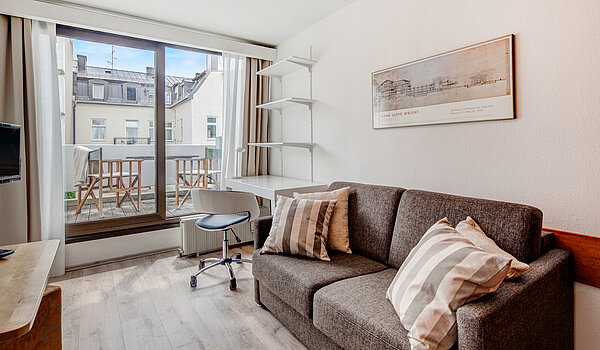 Apartment met 1 Kamer | München-Maxvorstadt | 70448