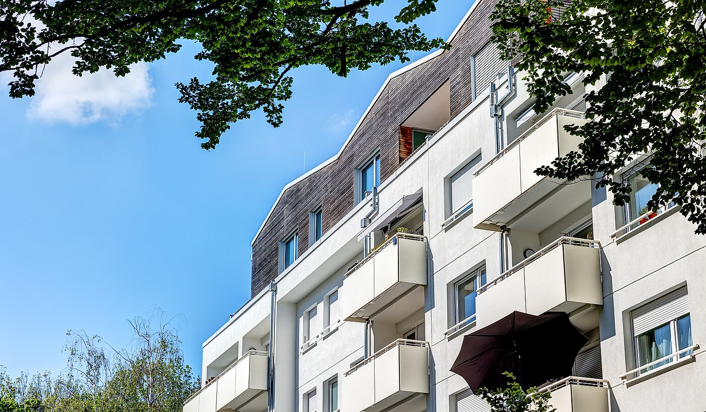 apartamento em prédio com 2 Zimmern | 70134 | Dachgeschossansicht