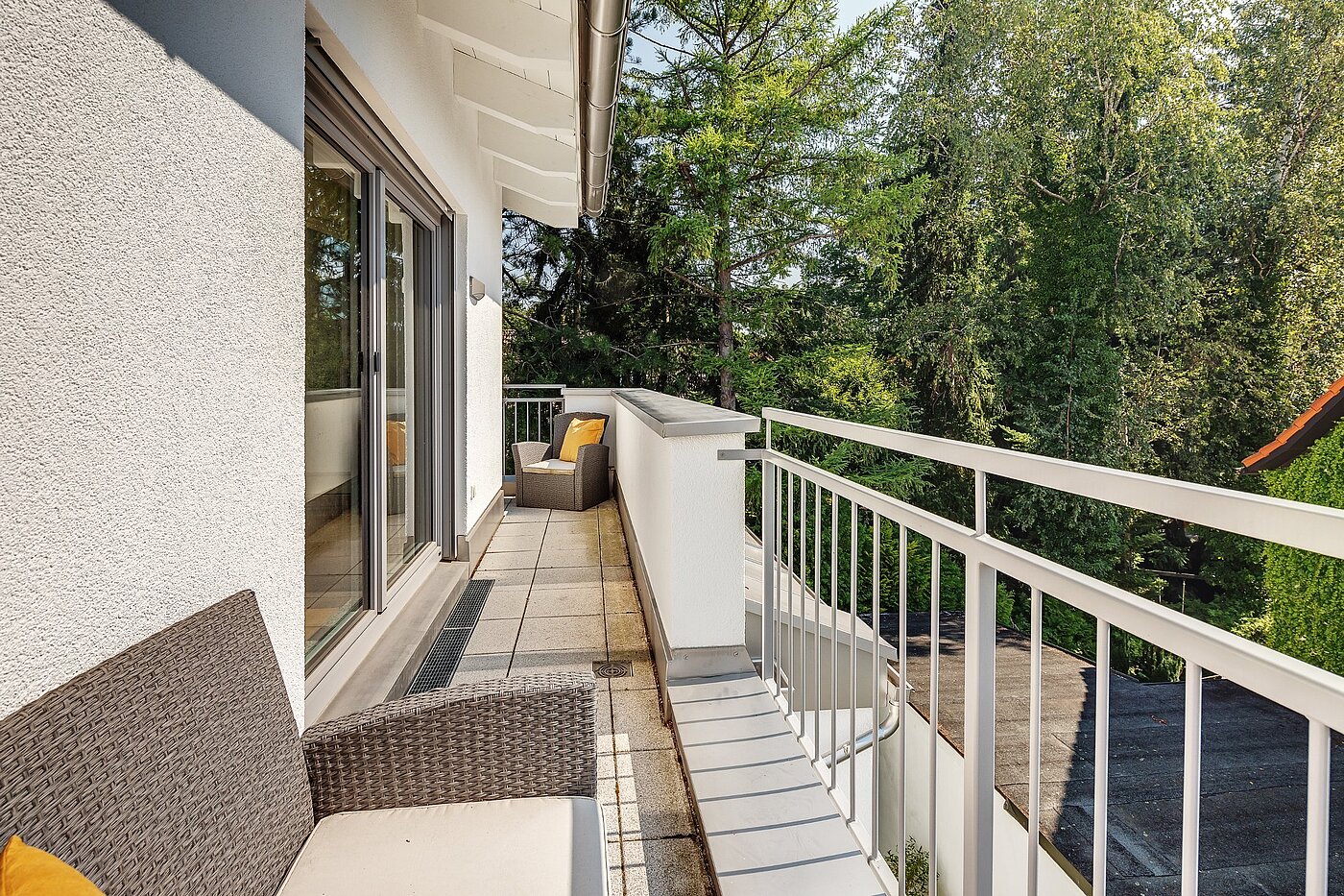 Dvojdomek s 6 Pokoje | München-Pasing | 2007ML5 | ...mit Blick in den Garten