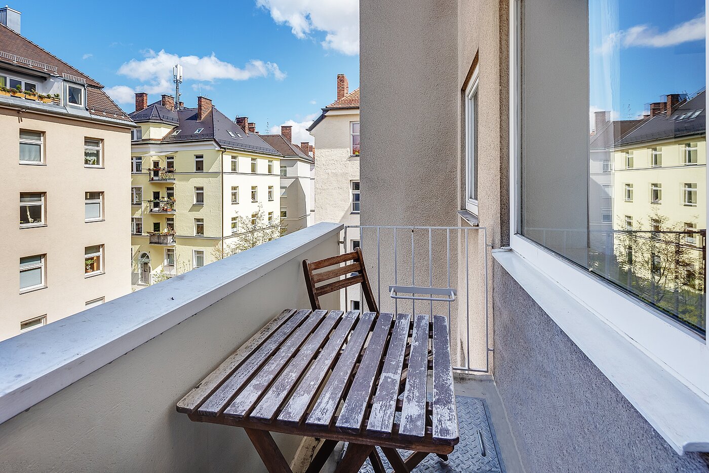 Плосък с 1.5 Стаи | München-Schwanthalerhöhe | 2211ML8 | Balkon zum Innenhof