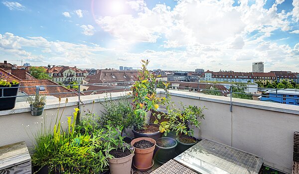 플랫 와 함께 5 객실 | München-Neuhausen | 70140 | Sonnige Dachterrasse