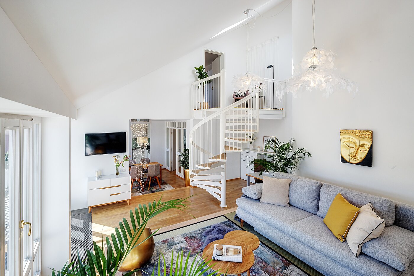 Διαμέρισμα μεζονέτας με 2.5 Δωμάτια | München-Haidhausen | 701172 | Blick zum Essbereich...