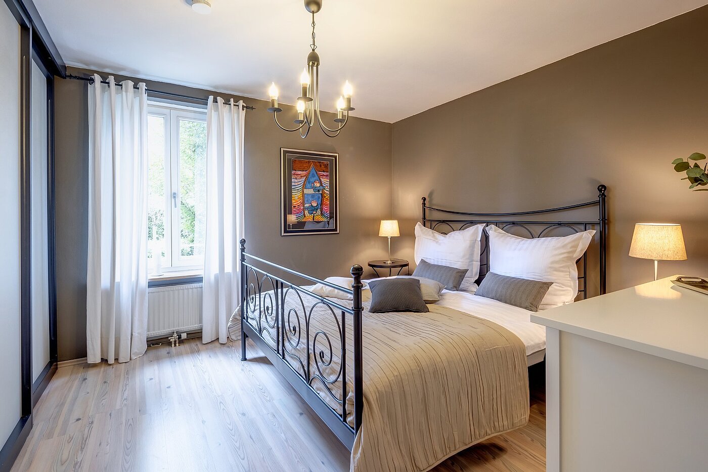 Flad med 2 Værelser | München-Nymphenburg | 2107ML3 | Das Schlafzimmer...