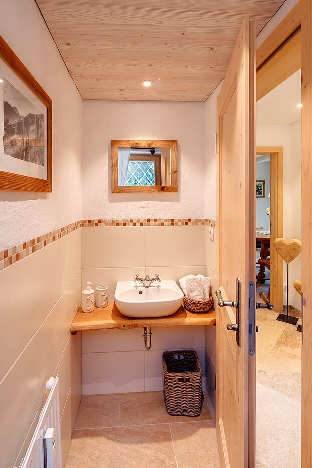 Квартира на першому поверсі з 2.5 Кімнати | Kreuth | 701351 | Gäste WC