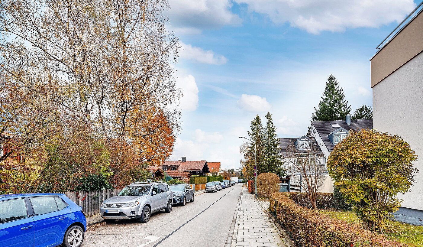 Płaski z 2 Pokoje | Unterhaching | 2004ML7 | ruhige Seitenstraße