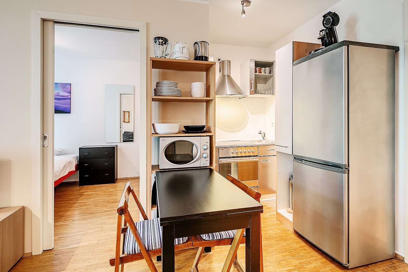 Přízemní byt s 1.5 Pokoje | München-Ramersdorf | 2004ML6 | Kochnische mit Essbereich