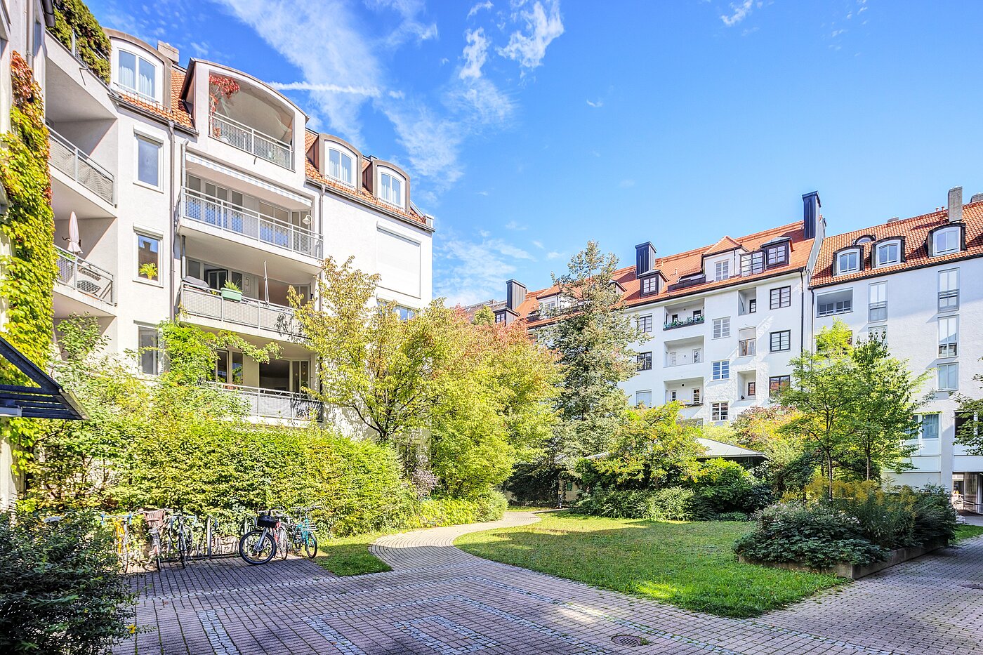 Flad med 1 Værelse | München-Schwabing | 70249 | Wohanlage mit...