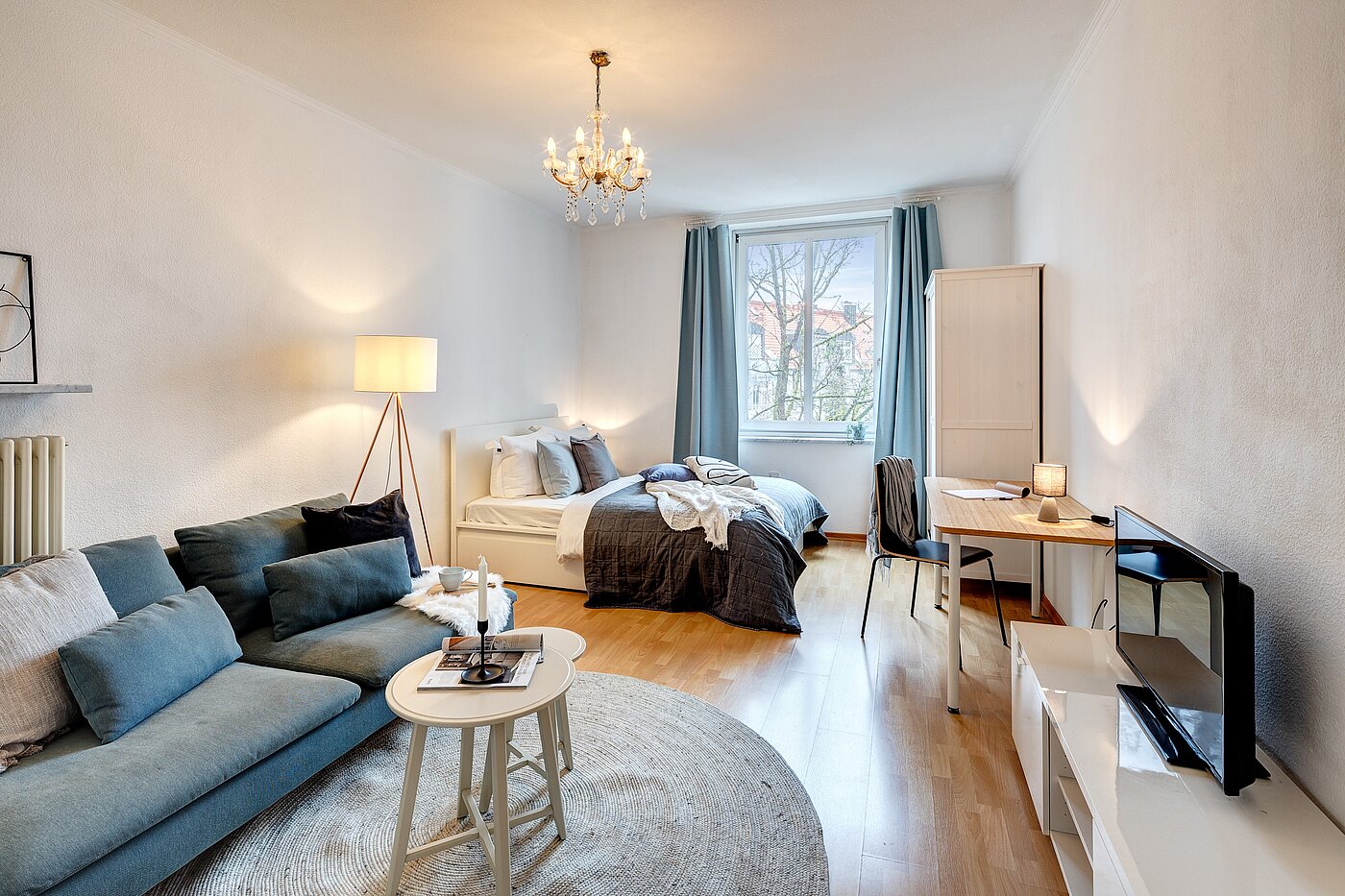Plat met 1 Kamer | München-Schwabing | 701051 | ...Schlafen