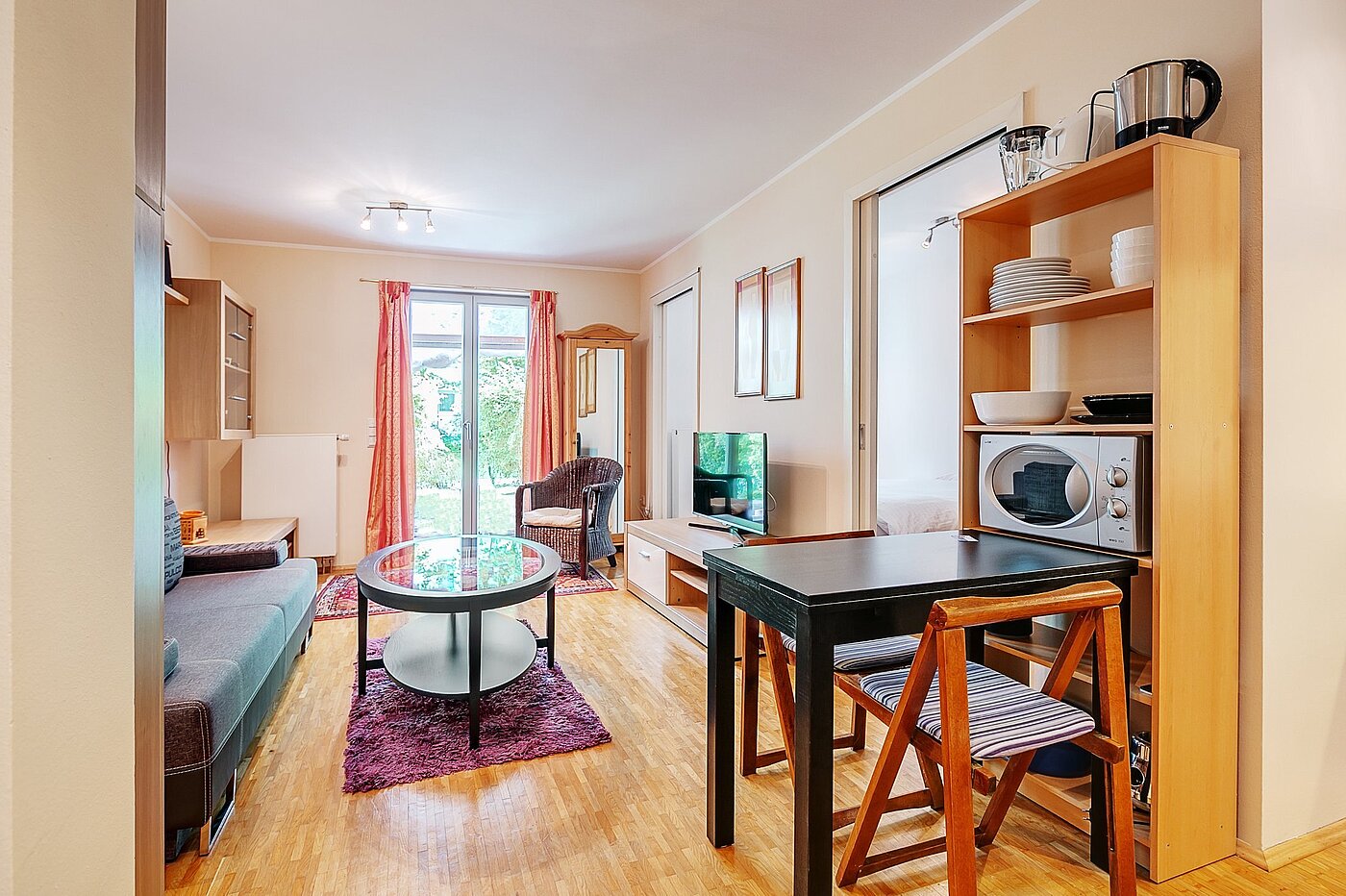 Přízemní byt s 1.5 Pokoje | München-Ramersdorf | 2004ML6 | ... Zugang zum Garten