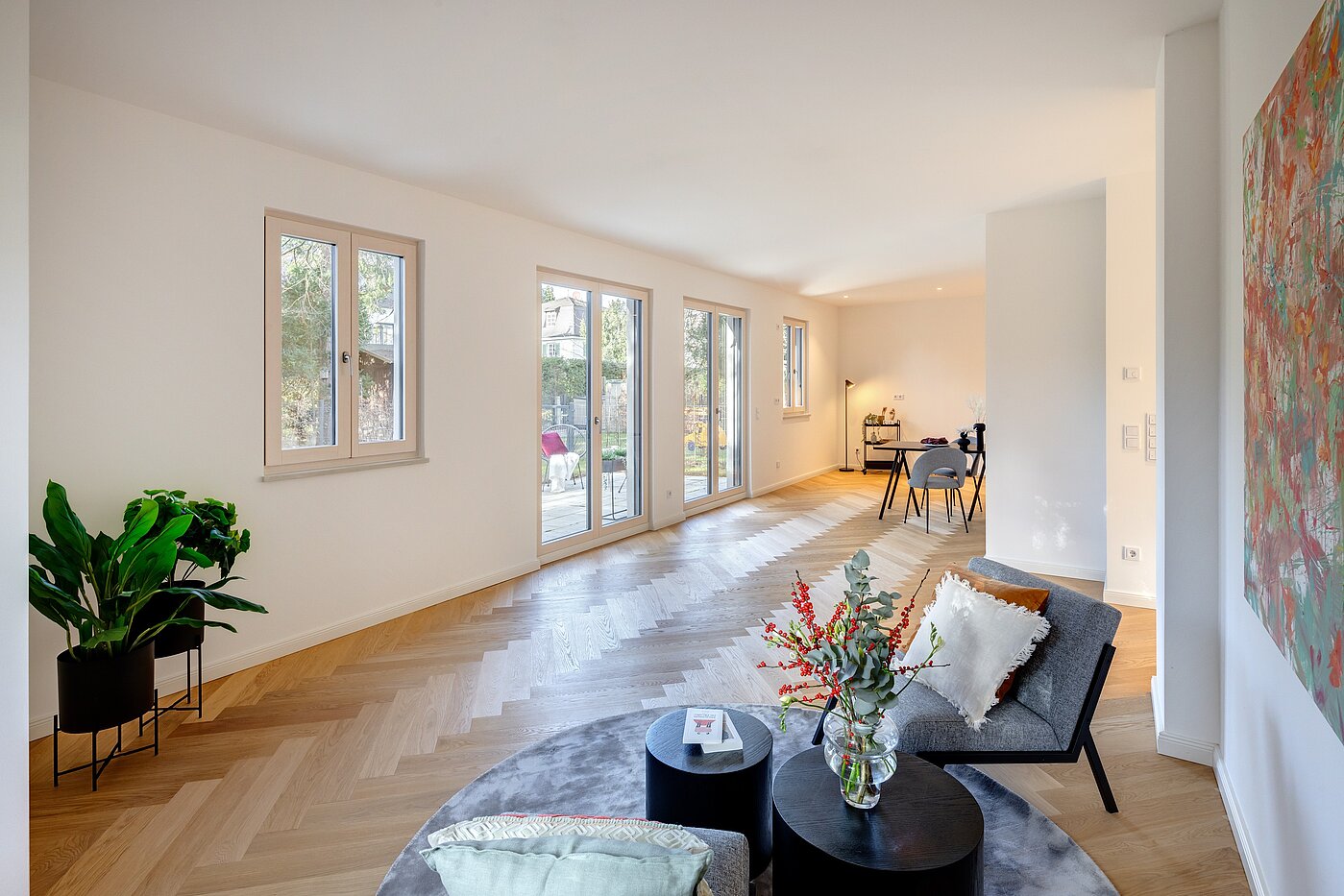 Terrassenwohnung с 3 Стаи | München-Harlaching | 70371 | Lichtdurchflutet
