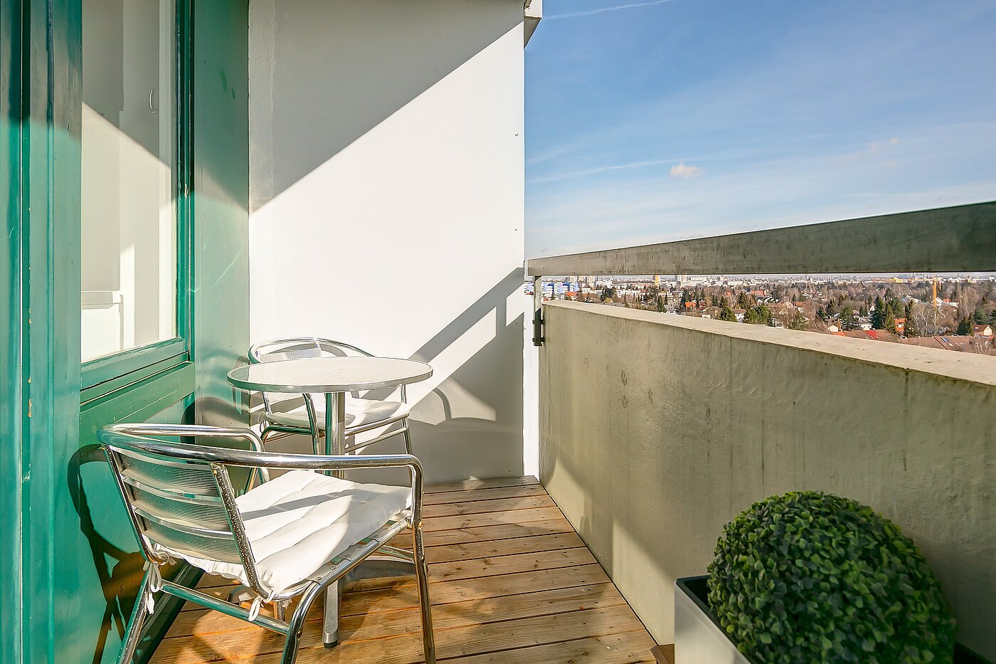 Plat met 1 Kamer | München-Forstenried | 2111ML1 | Balkon mit Weitblick...
