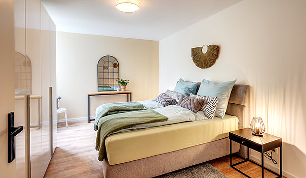 Επίπεδη με 3 Δωμάτια | Unterhaching | 70421 | Schlafzimmer mit...