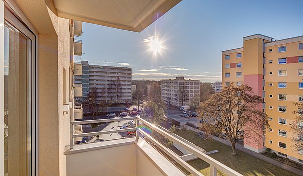 Apartment com 1 Quartos | München-Feldmoching | 70484 | Balkon