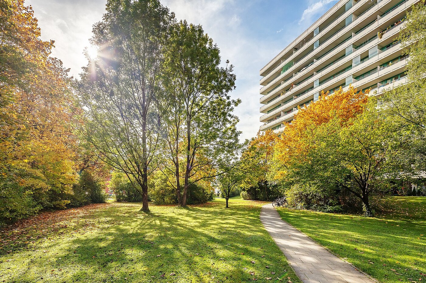 Επίπεδη με 2 Δωμάτια | München-Sendling-Westpark | 2010ML9 | Grüner Innenhof