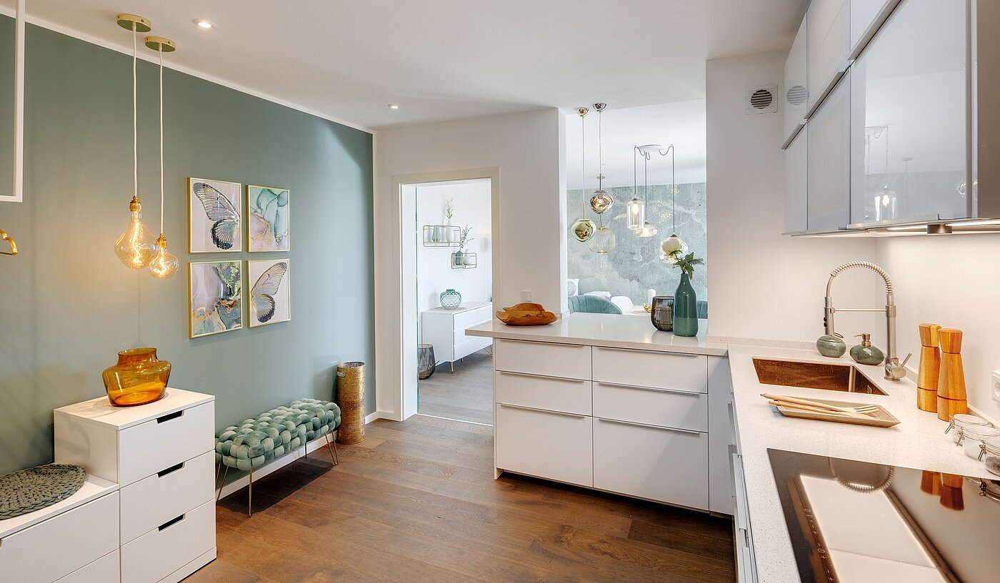 Плосък с 3 Стаи | München-Sendling | 70167 | ...mit Durchreiche ins Wohnzimmer