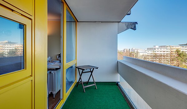 Apartment com 1 Quartos | 70308 | Balkon