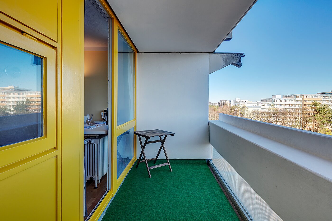 Apartment med 1 Værelse | 70308 | Balkon