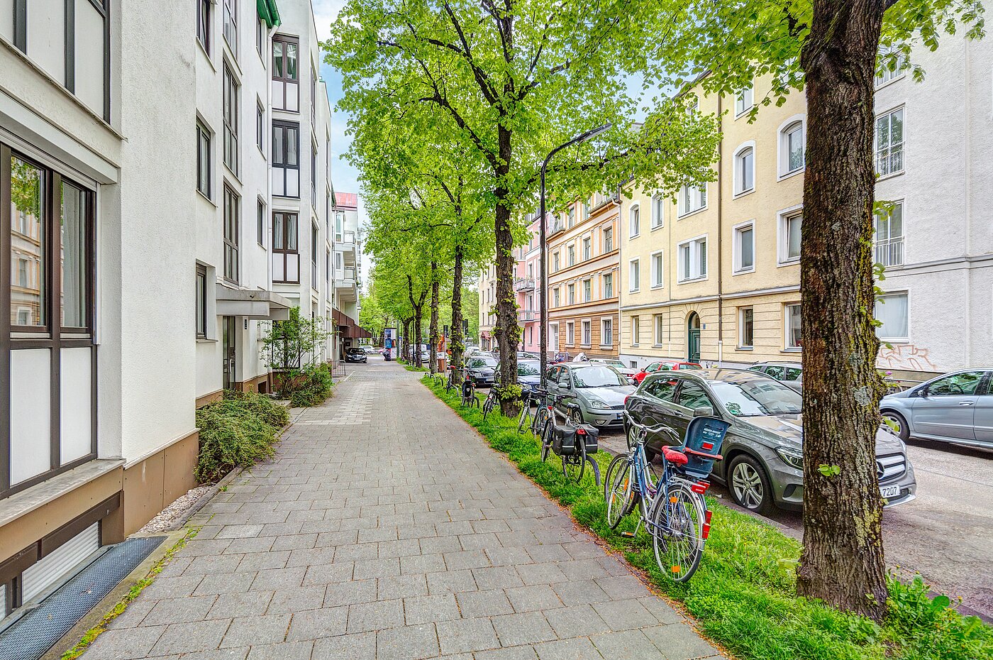 Flad med 1 Værelse | München-Schwabing | 2207ML10 | Ruhige Anliegerstraße