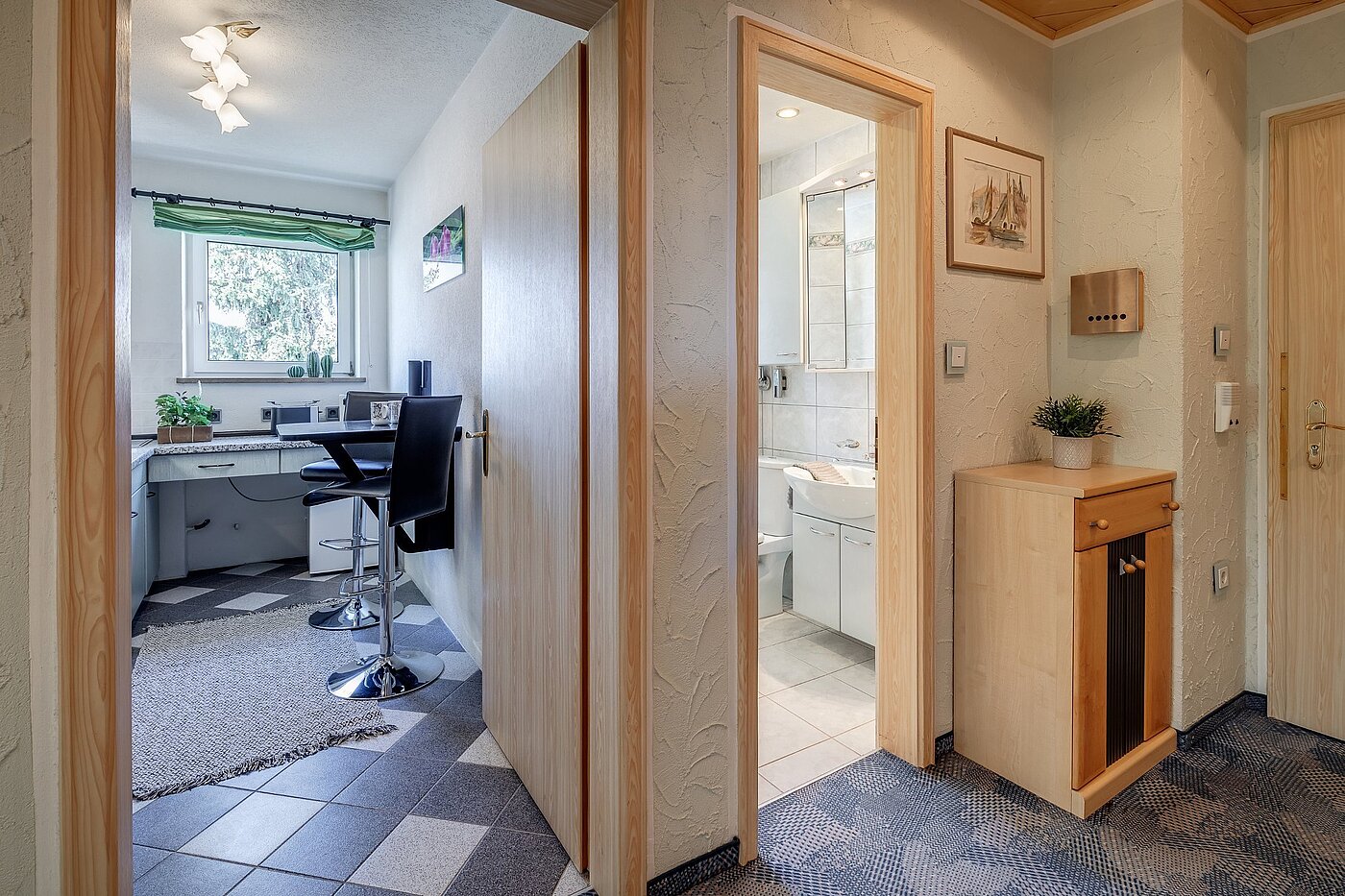 Ploché s 2 Pokoje | München-Ramersdorf | 1812ML2 | ... Zugang zu allen Räumen