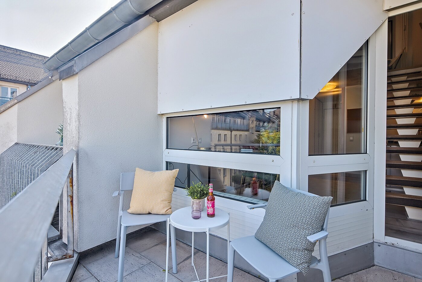 Apartment med 1.5 Værelser | München-Maxvorstadt | 70273 | Dachterrasse