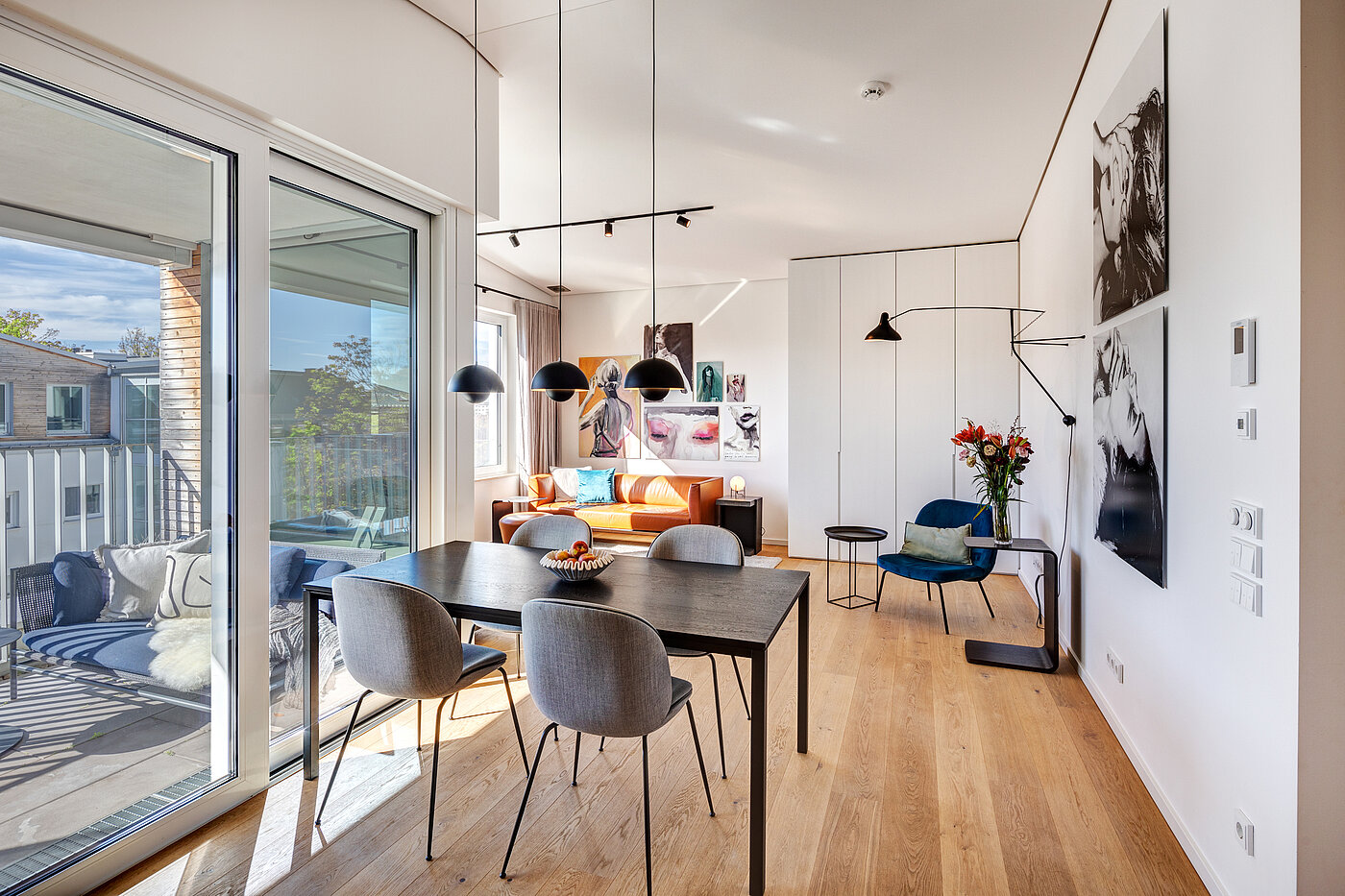 Penthouse 와 함께 2 객실 | München-Maxvorstadt | 70427 | Exklusiv